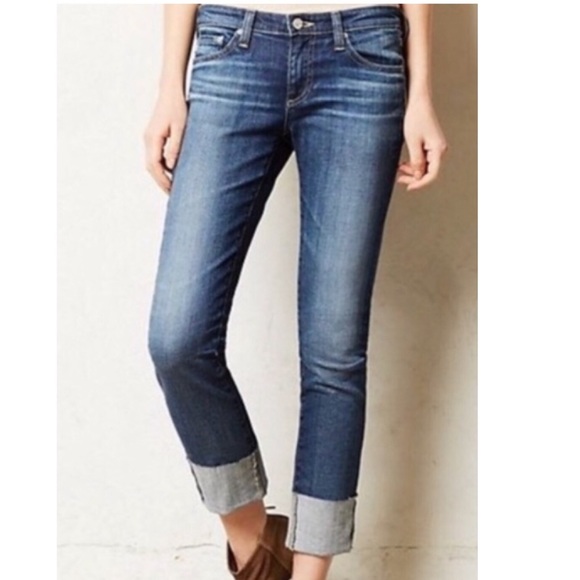 ag stevie cuffed jeans